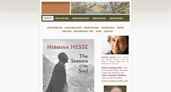 Desktop Screenshot of hermannhesseseasonsofthesoul.com